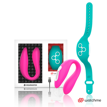 Vibratore per Coppie Impermeabile con Orologio Smart WATCHME